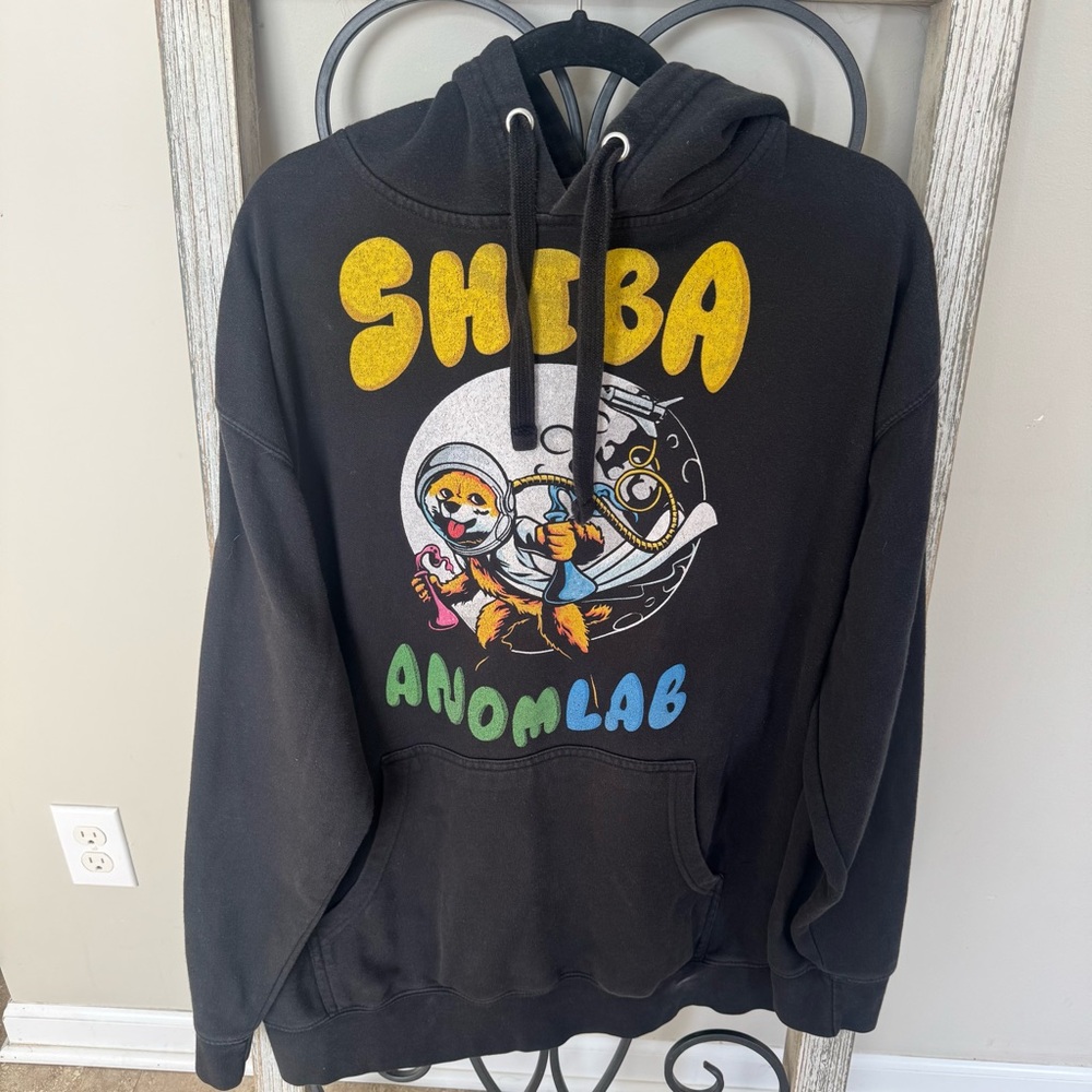 ANOM x Anomlab Shiba Hoodie American Made Graphic Streetwear Chem Dog XL‎
